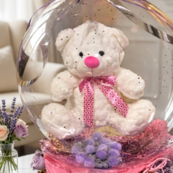 Teddy Bear Surprise Balloon