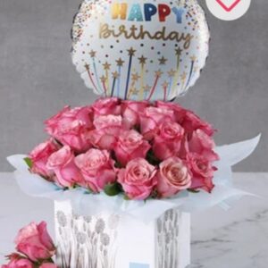 Pink Birthday Bloom Box