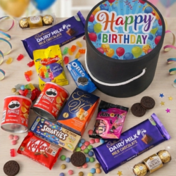Happy Birthday sweet hat box