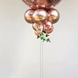 Rose Gold Luxe Balloon Stand