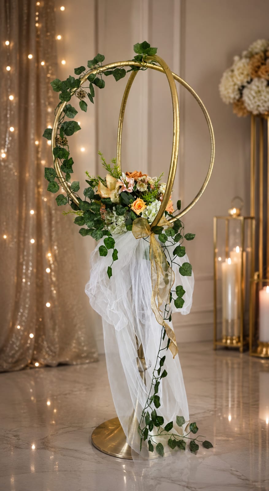 Luxe Hoop Decor
