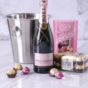 Moet Rose ice bucket