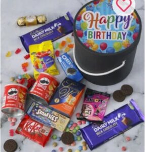 Happy Birthday sweet hat box