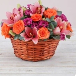 Joy to the World Basket