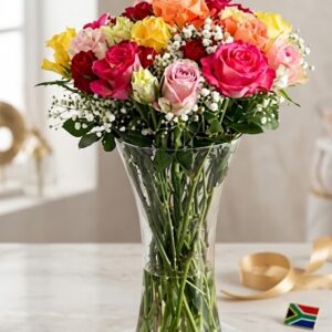 Roses and Million Stars in a Vase