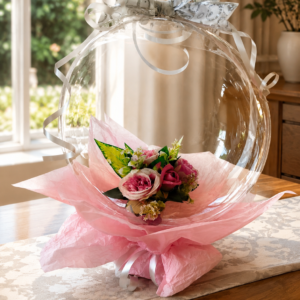 Elegant Floral Balloon