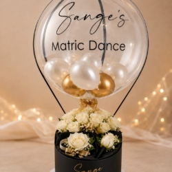 Personalized Matric Dance Corsage Gift Balloon