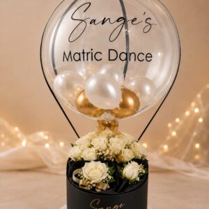 Personalized Matric Dance Corsage Gift Balloon